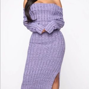 Sweater dress